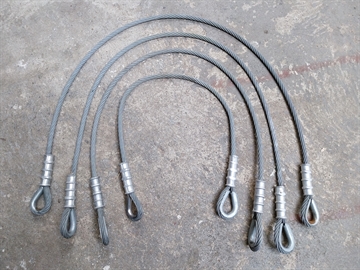 TALUIT ANKER WIRE 75Kn  0-1M  ANGIV CA. MÅL.
